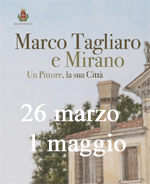 Locandina mostra "Marco Tagliaro e Mirano"